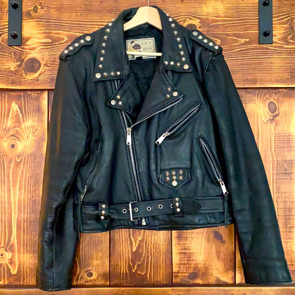 Mad max style leather jacket